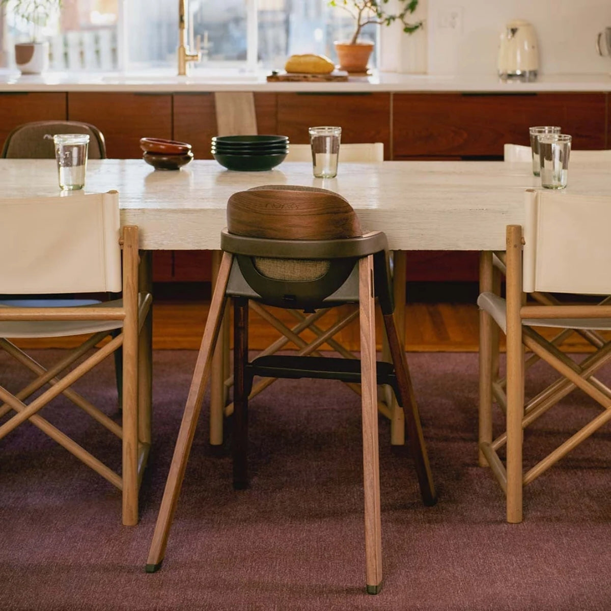 Nuna Bryn Highchair - Clove - Elegant Furniture Design