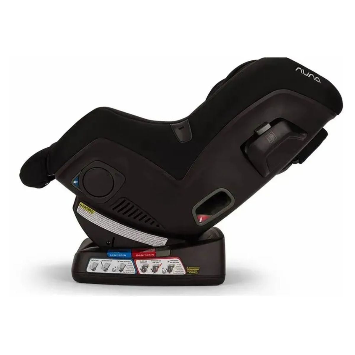Nuna Rava Convertible Car Seat - Caviar - Advanced Side Impact Protection