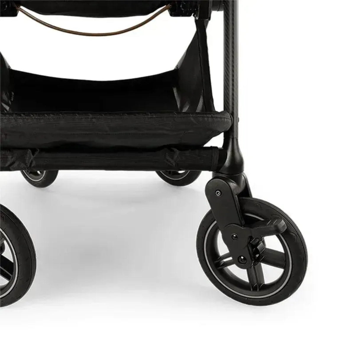 Nuna Swiv Stroller - Granite - Smooth All Wheel Suspension
